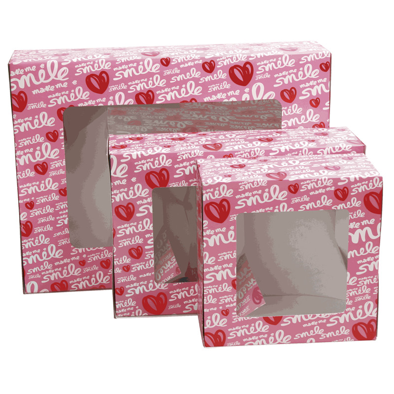 Прилагођена папирна кутија за торту за торту за једнократну употребу (1)