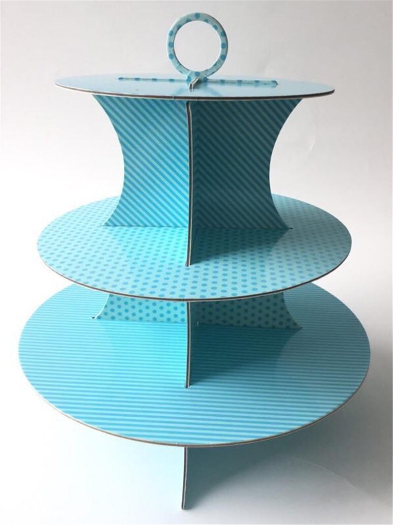 Customized Disposable Cake Stand For Party Wedding Birthday (8)