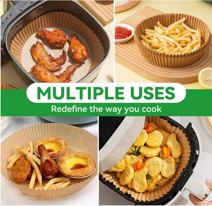 round airfryer paper